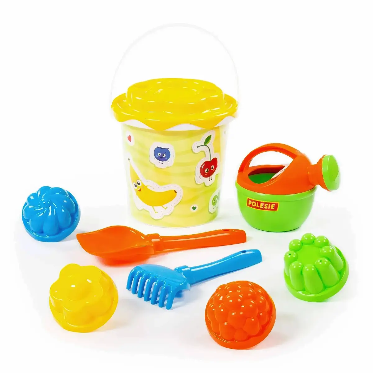 Sunflower Decorated Bucket Set 9 Pcs 1