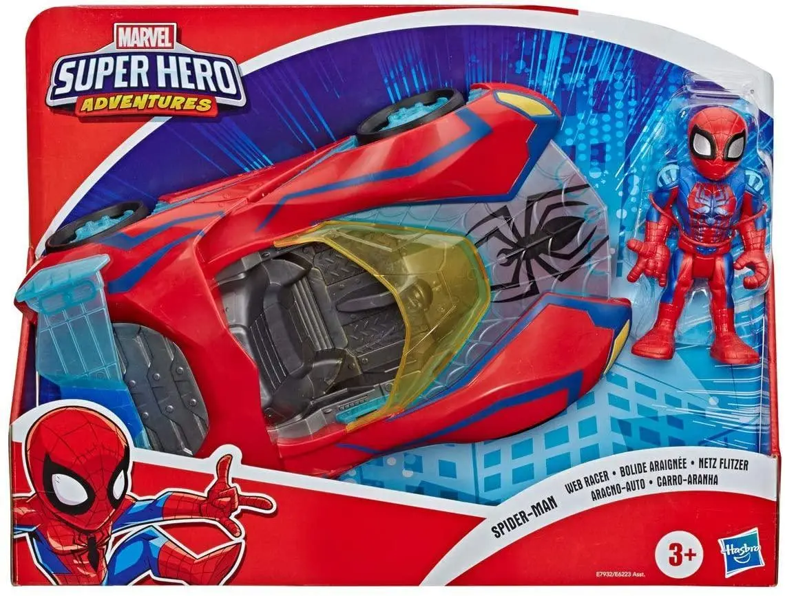 Super Hero Adventures Playskool Heroes Marvel Spider-Man Web Racer 1