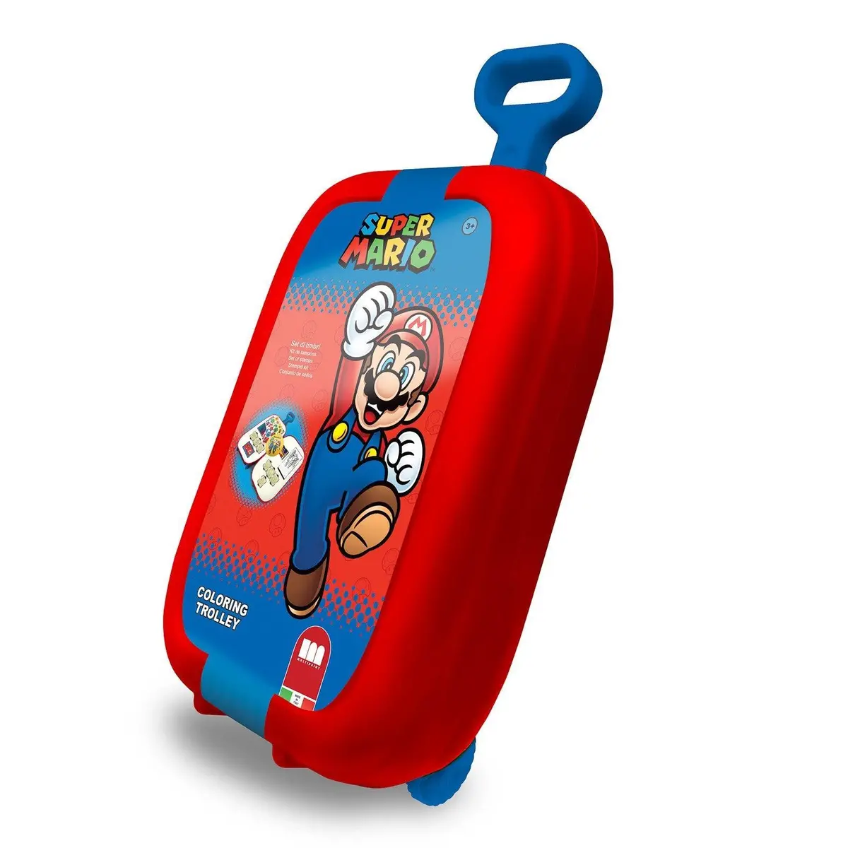 Super Mario Artists Colouring & Stamps Trolley 1