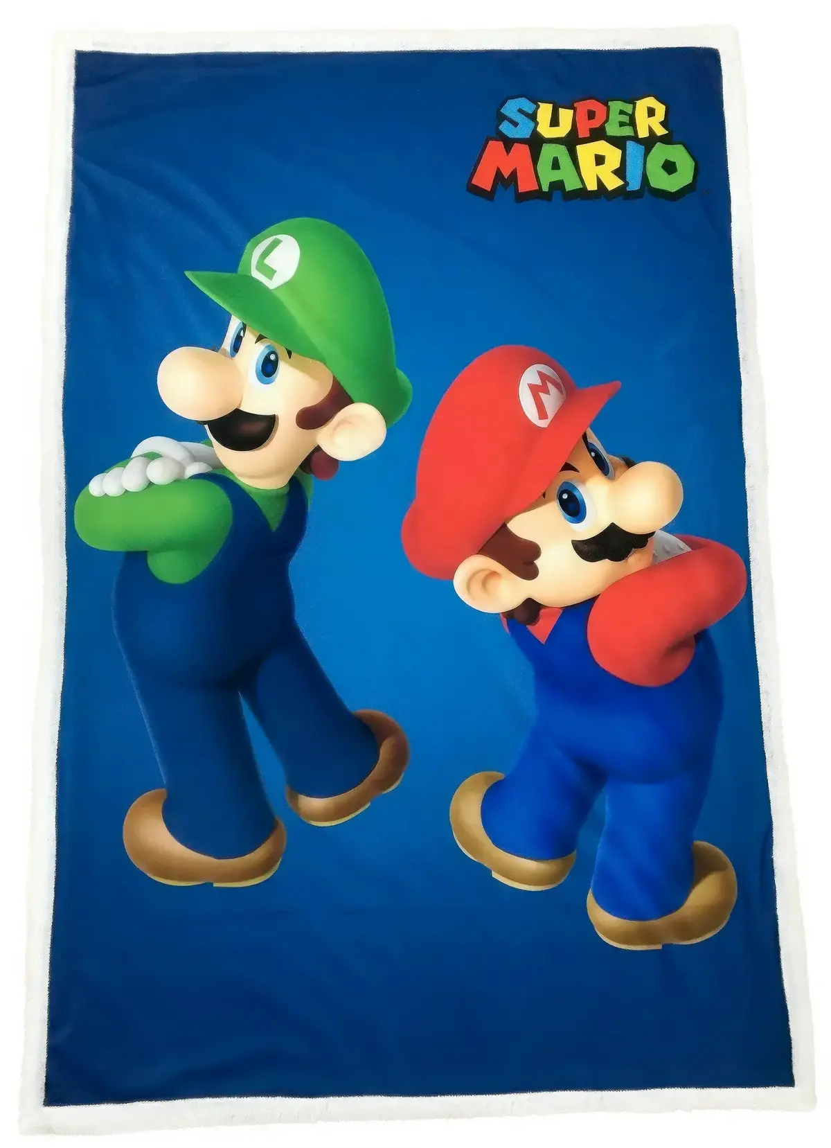Super Mario Bros Polar Blanket 1