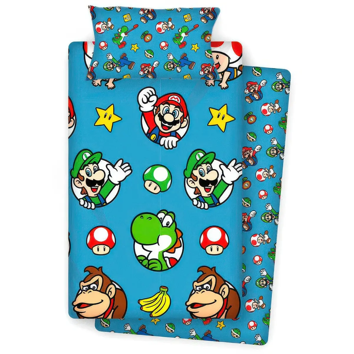 Super Mario Bros Sheets Set Bed 90Cm 1