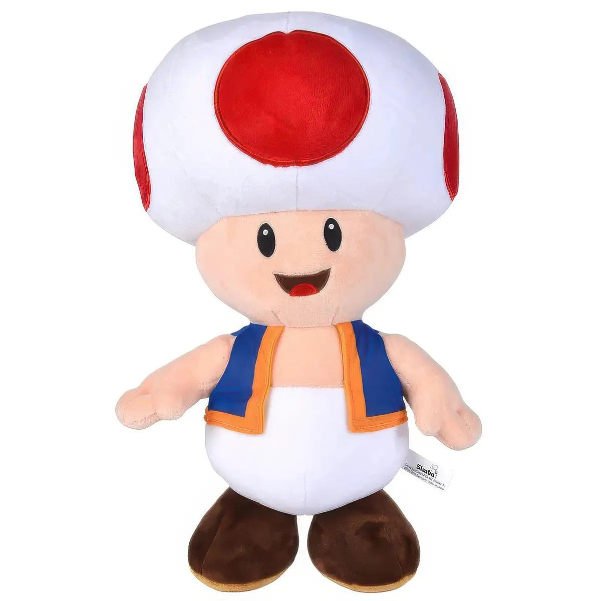 Super Mario Bros Toad Plush 40Cm 1
