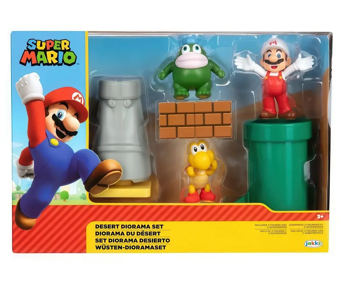 Super Mario Desert Figure Set 1