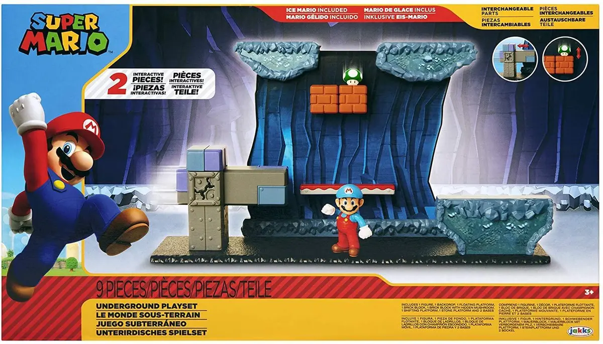 Super Mario Jpa40427 Underground Game Set 1