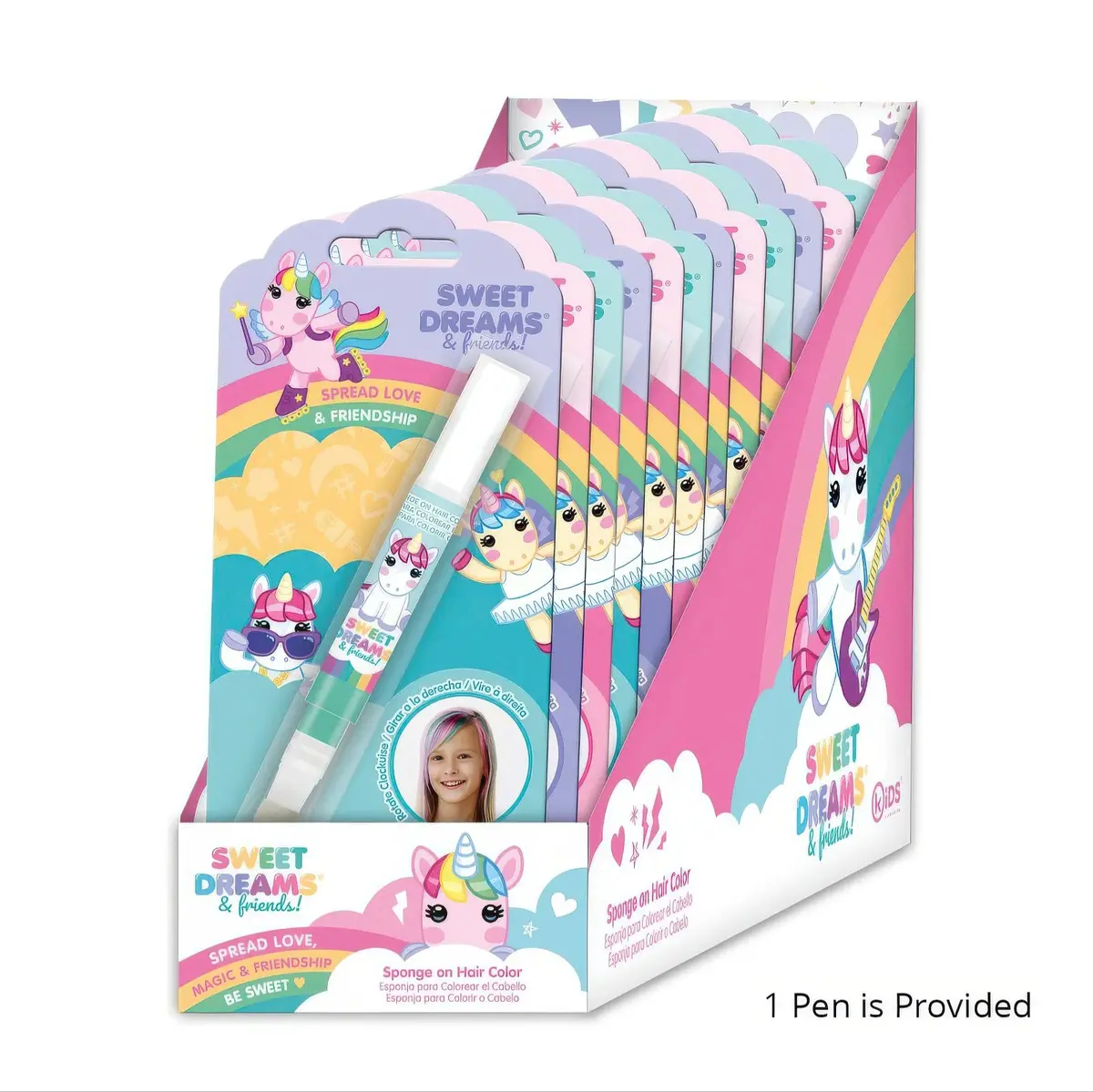 Sweet Dreams Hair Colouring Pen - Assorted 1