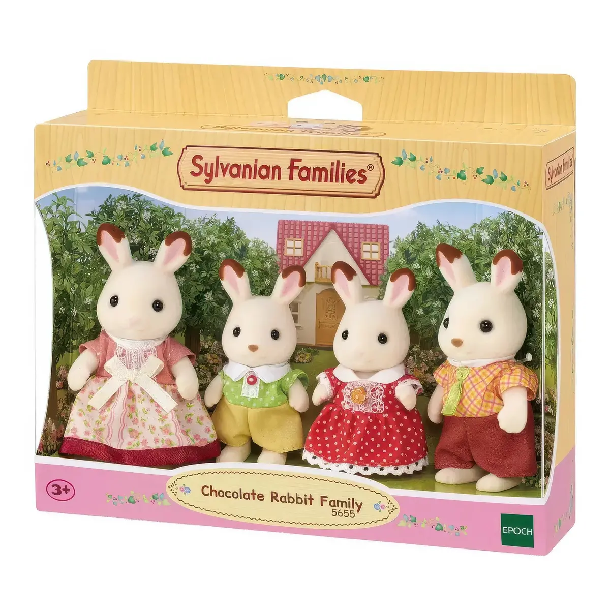 Sylvanian Families Chocolate Rabbit Family Set 1