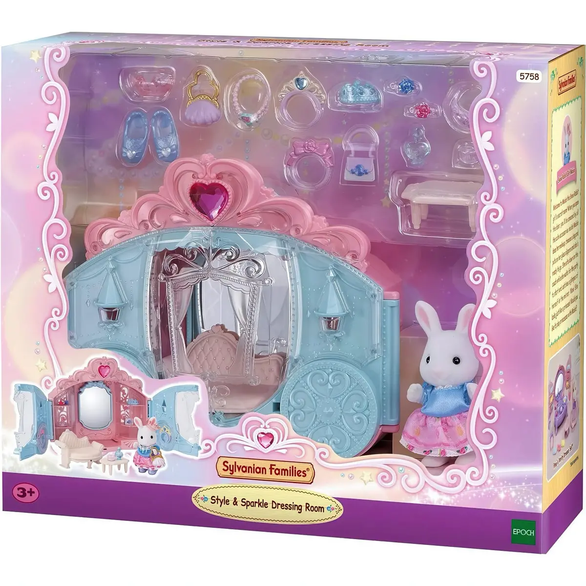 Sylvanian Families 5758 Style & Sparkle Dressing Room 1