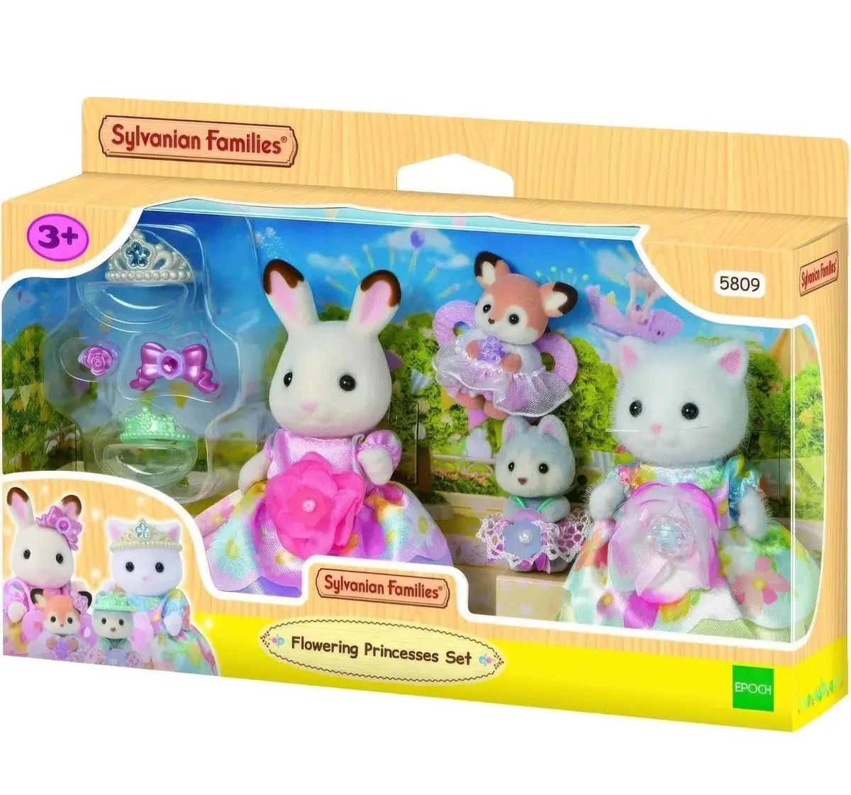 Sylvanian Families 5809 Princesses In Flowery Dresses 1