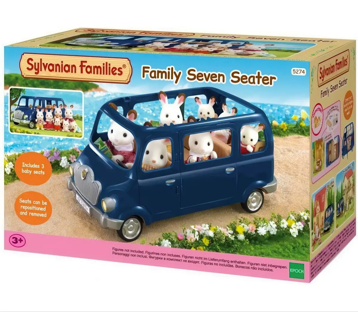 Sylvanian Families Family Seven Seater Minivan 5274 1
