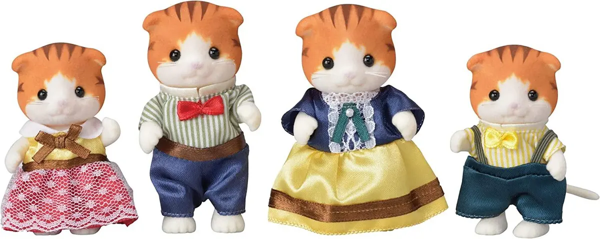 Sylvanian Families Maple Cats Family 2