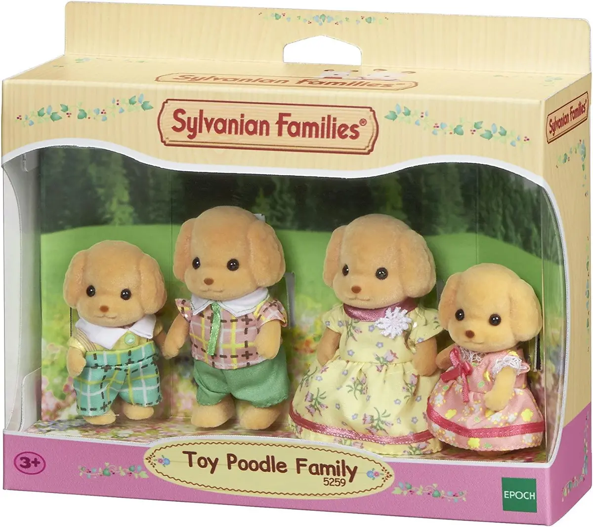 Sylvanian Families Toy Poodle Family 1