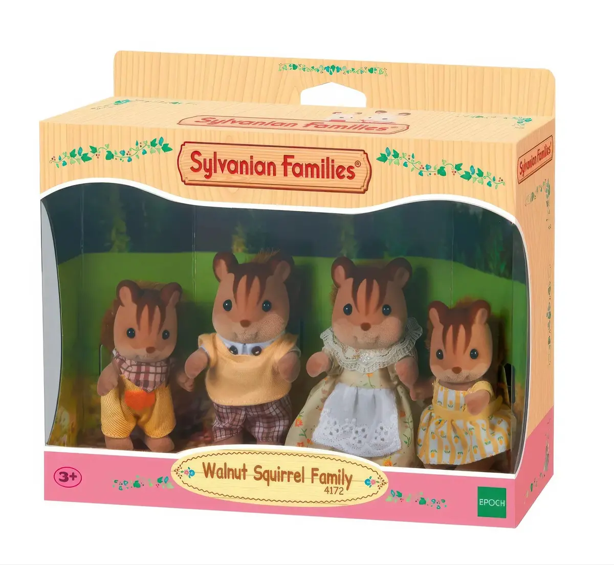 Sylvanian Families Walnut Squirrel Family 1