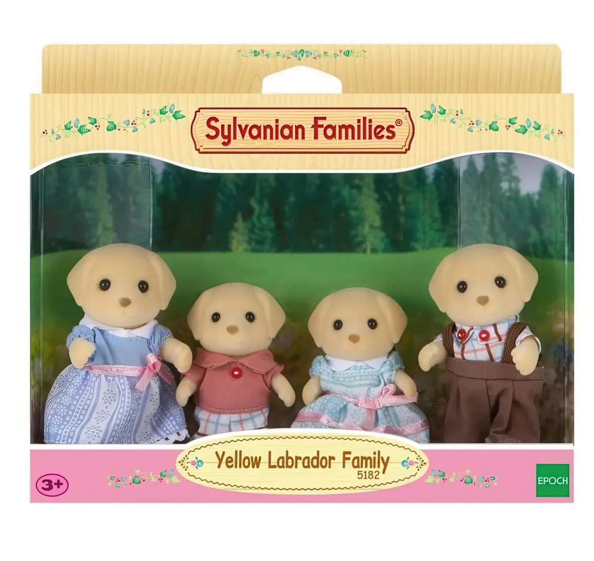 Sylvanian Families Yellow Labrador Family 1