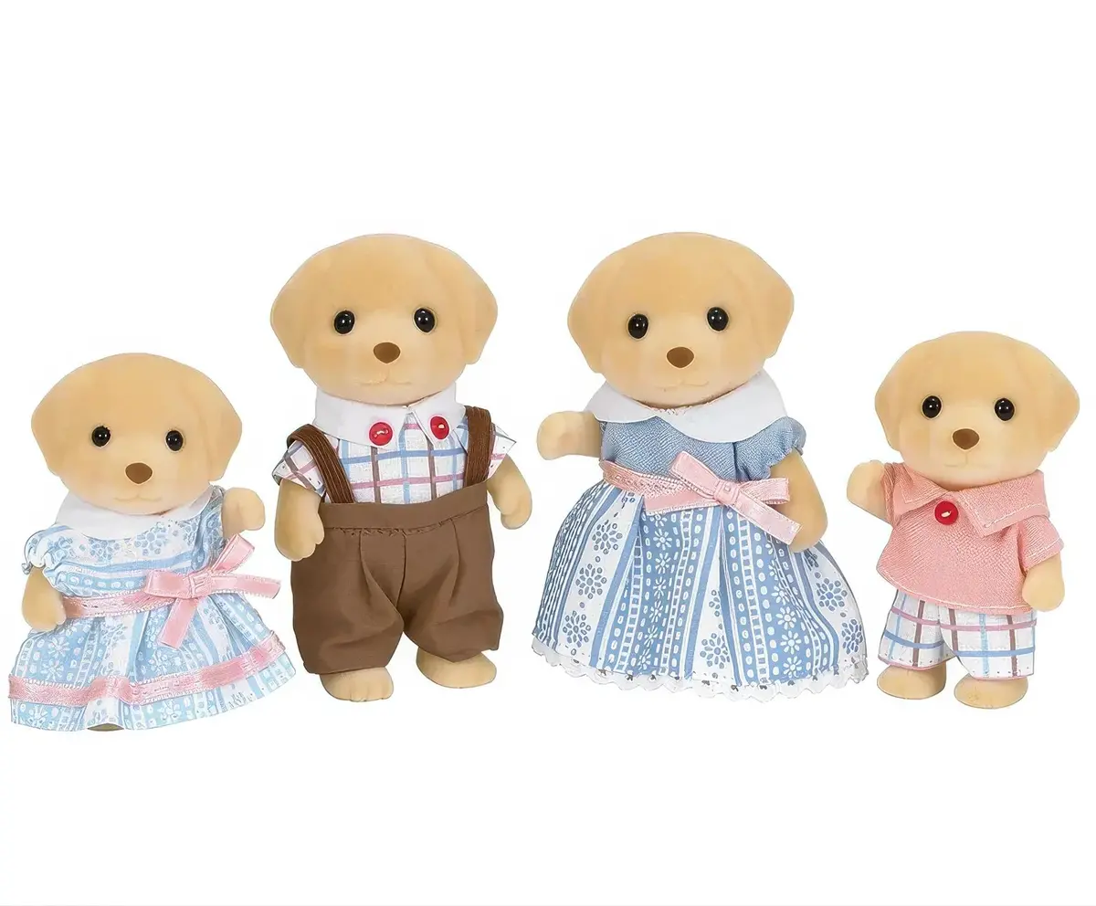 Sylvanian Families Yellow Labrador Family 2