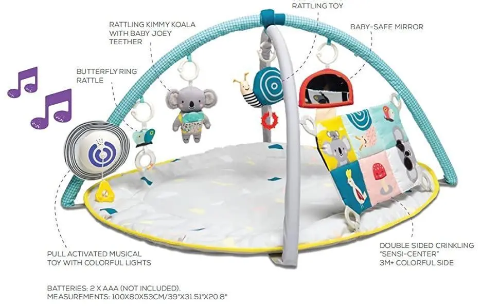 Taf Toys 4-In-1 Music And Light All Around Me Gym 2
