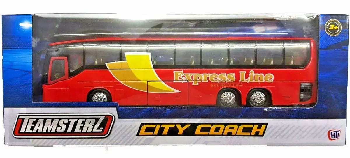 Teamsters Diecast Toy Model Coach City Vehicle Express - Express Line 1