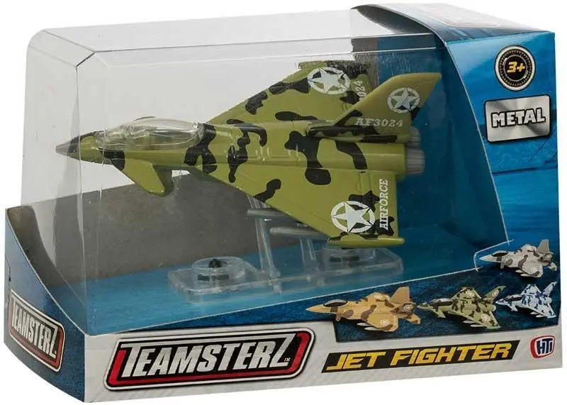 Teamsterz 4 Inch Fighter Jet - Assortment Collectibles 1