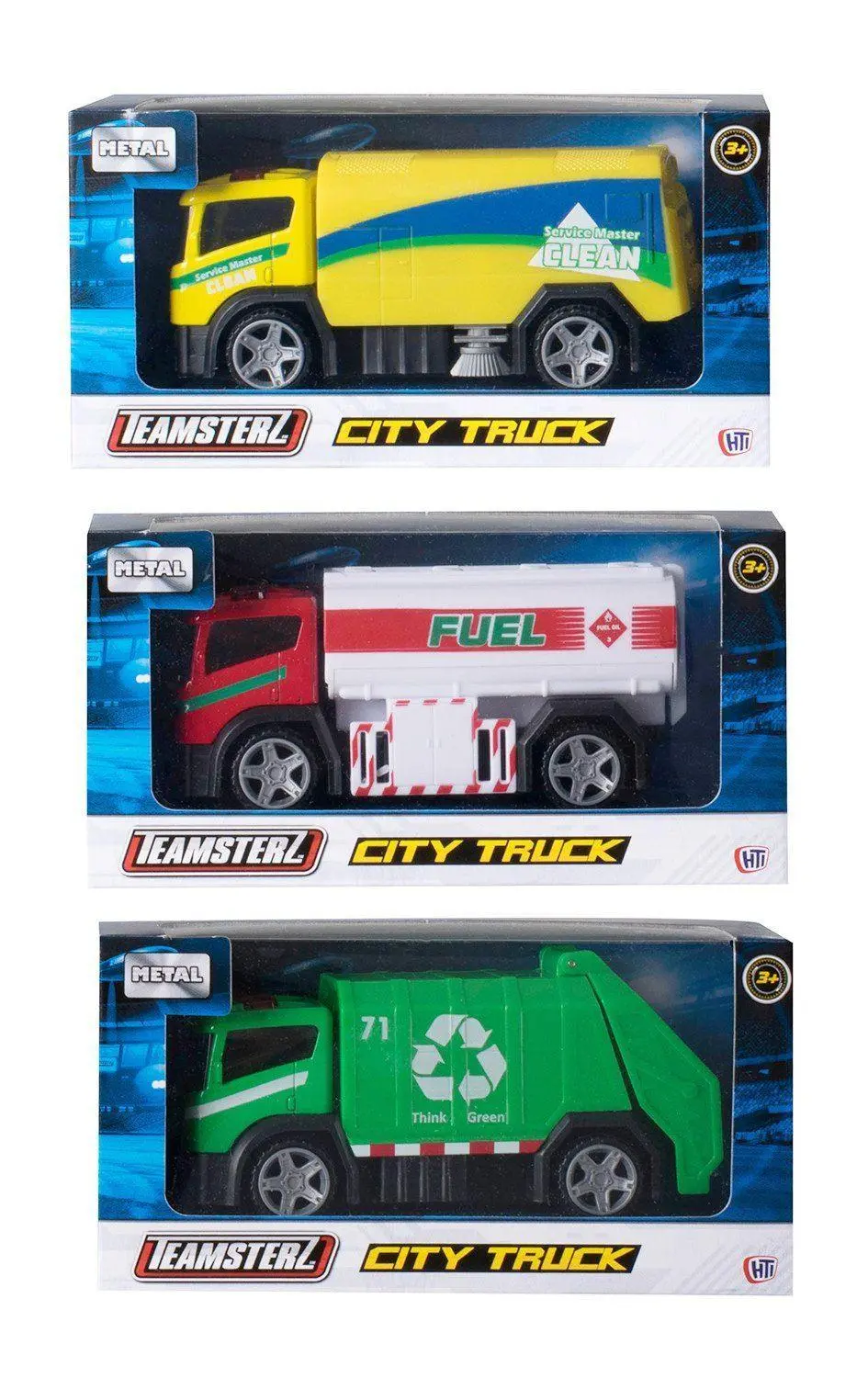 Teamsterz 4-Inch Metal City Trucks - Assortment 1