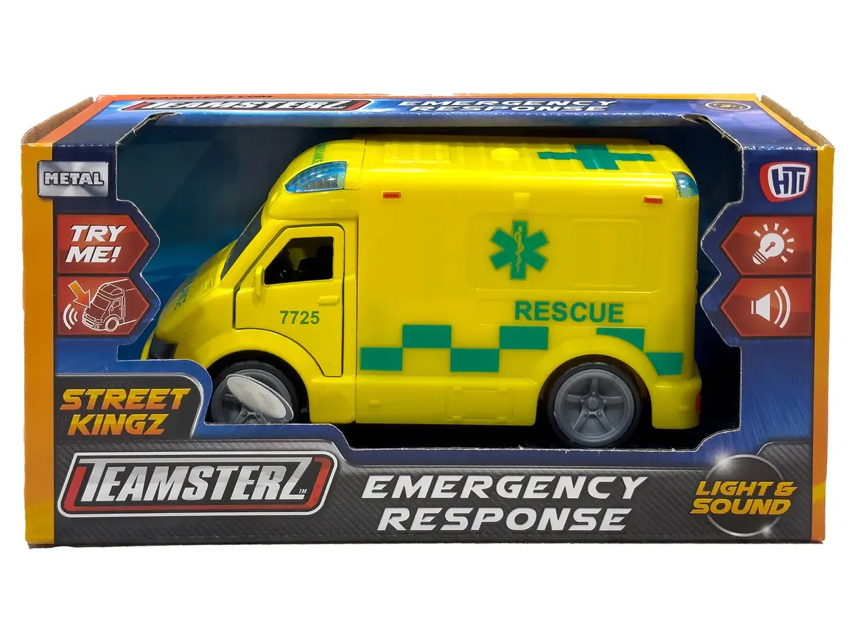 Teamsterz Emergency Response Ambulance With Lights & Sounds 1