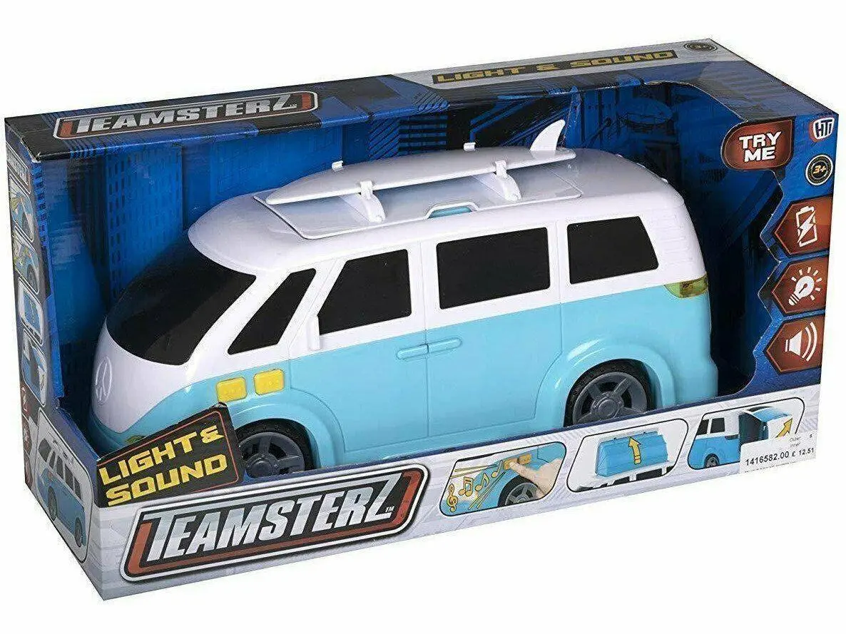 Teamsterz Large Light & Sound Campervan Cars 1