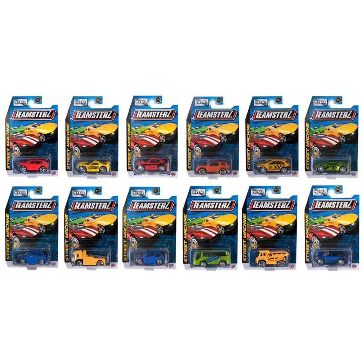 Teamsterz Metal Street Machine Cars - Assortment 1