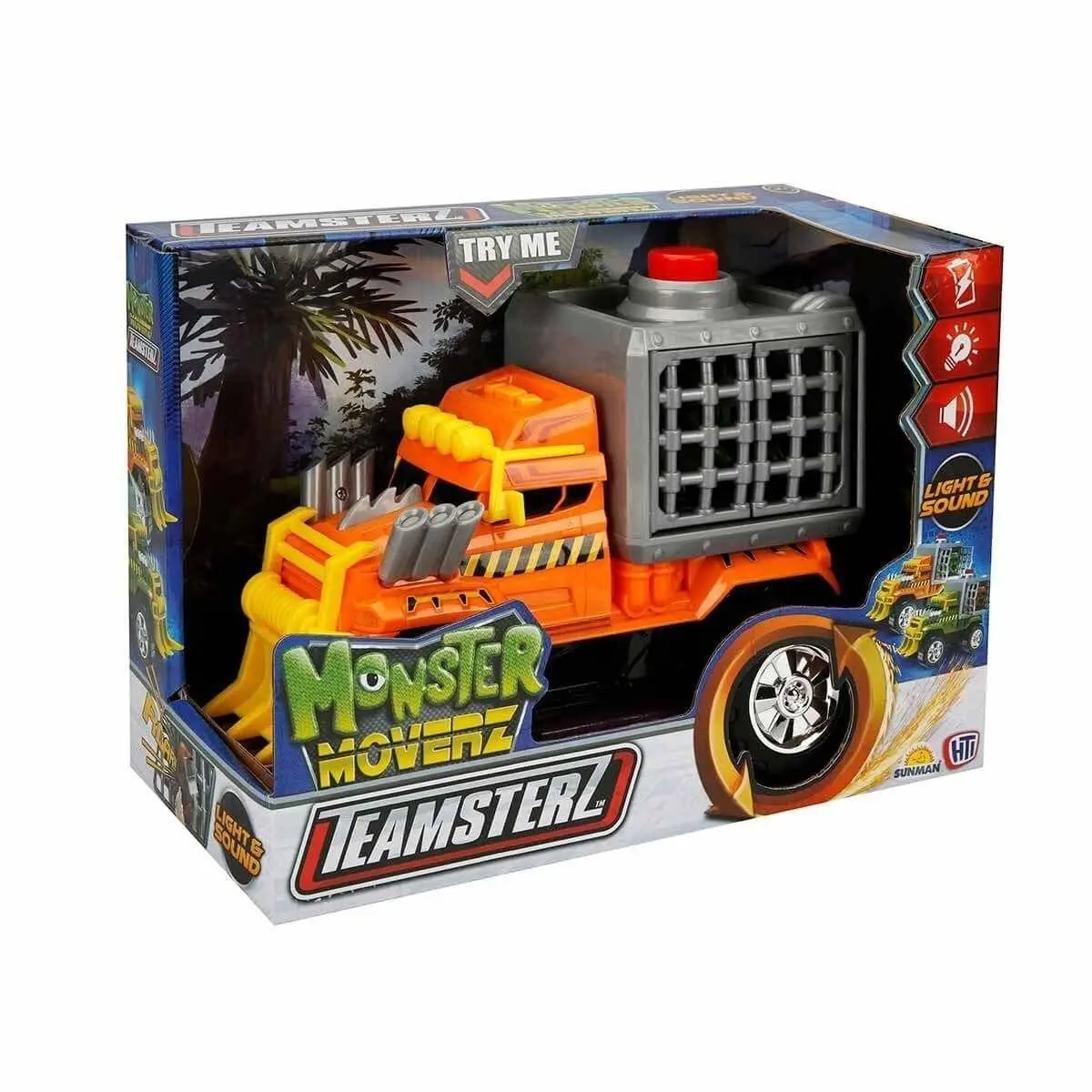 Teamsterz Monster Moverz Dino Escape Sound And Lights Truck 1