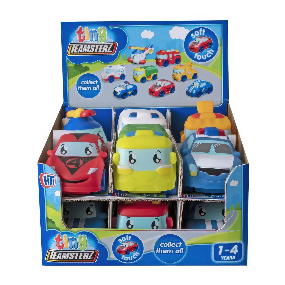 Teamsterz Tiny Soft Touch Vehicles - Assorted 1