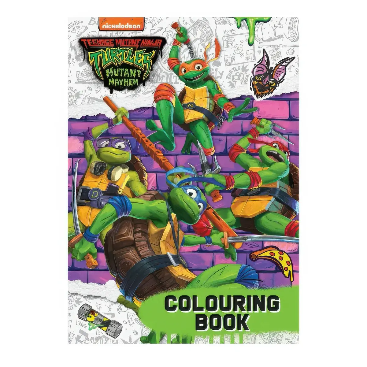 Teenage Mutant Ninja Turtles Colouring Book 1