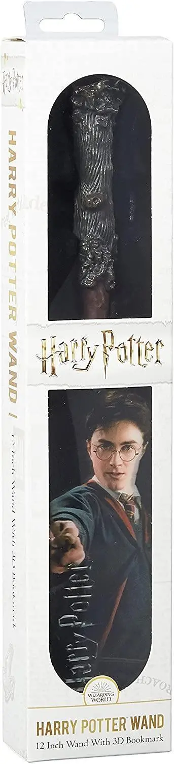 The Noble Collection Harry Potter Wand With 3D Bookmark 1