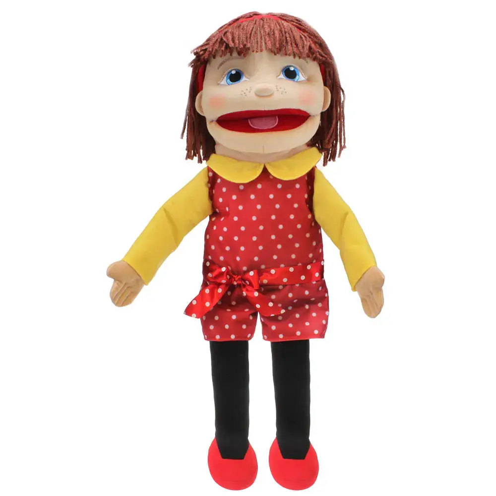 The Puppet Company - People Puppet Buddies - Medium Girl (Light Skin Tone) 1