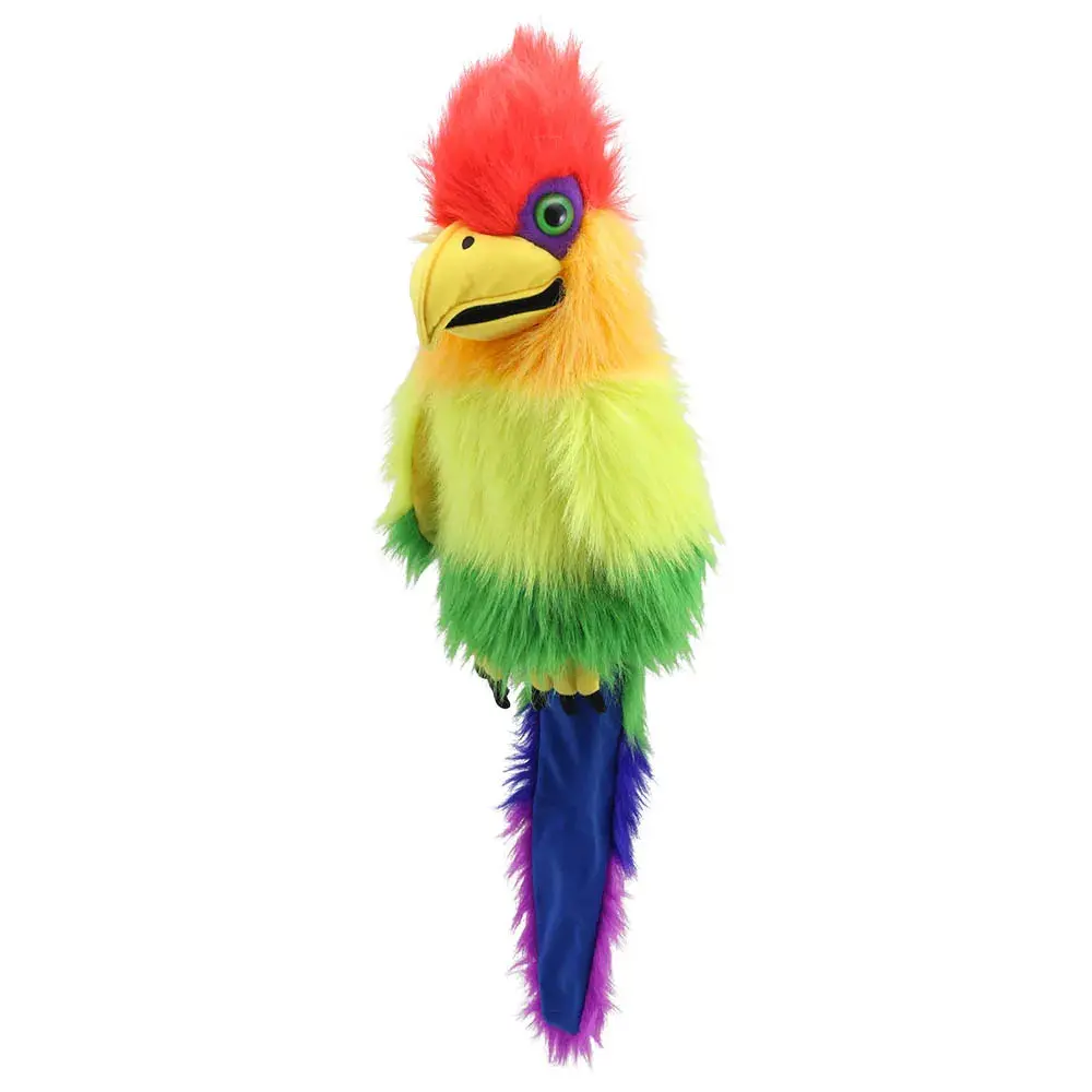 The Puppet Company - Rainbow Bird Hand Puppet 1