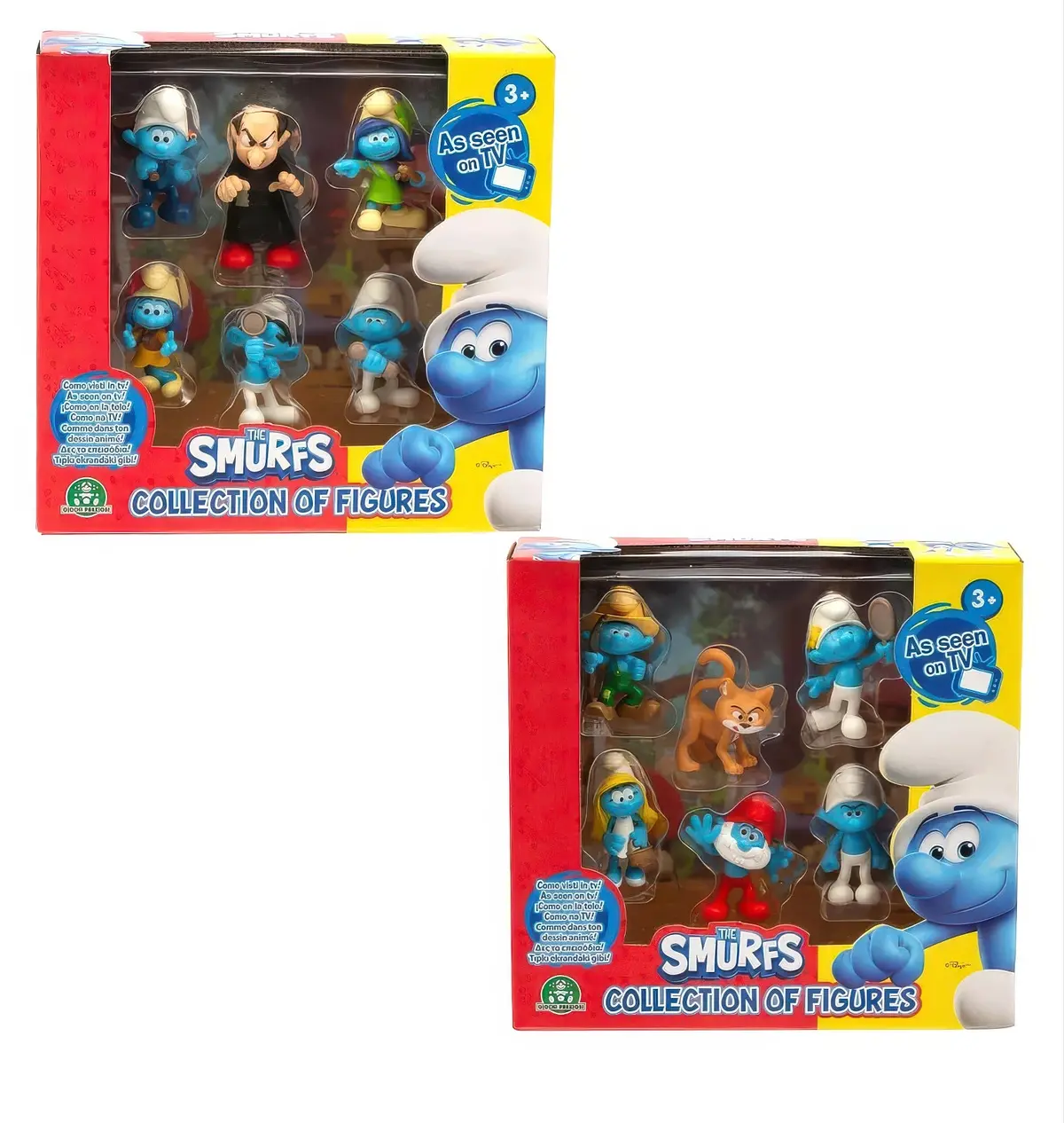 The Smurfs Minifigure Multipack 6Pcs - Assortment 1