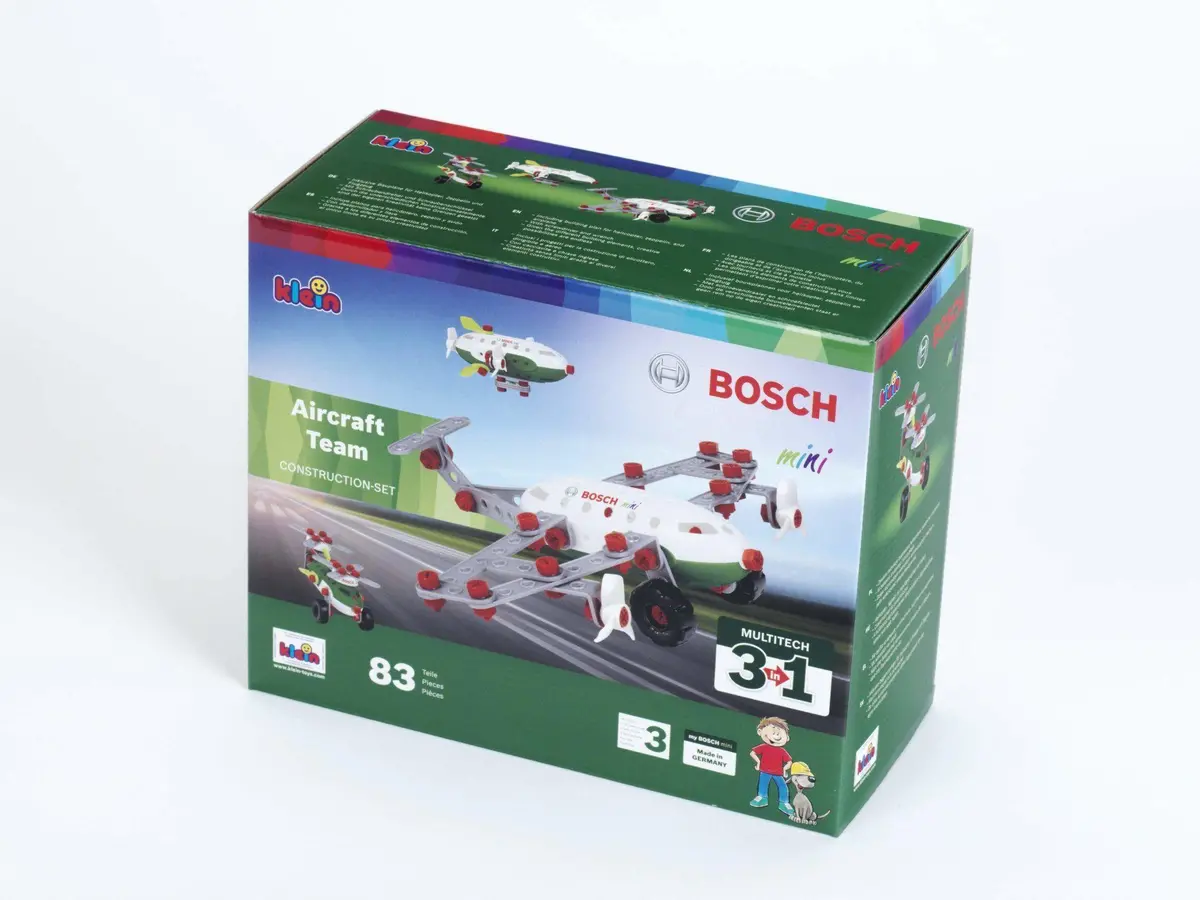 Klein 8790 Bosch 3 In 1 Aircraft Team Construction Set Tools & Construction 1