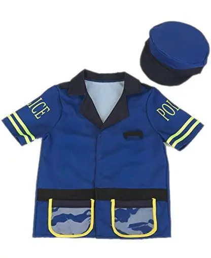 Klein 8803 Ben & Sam Police Officer Costume With Hat 1