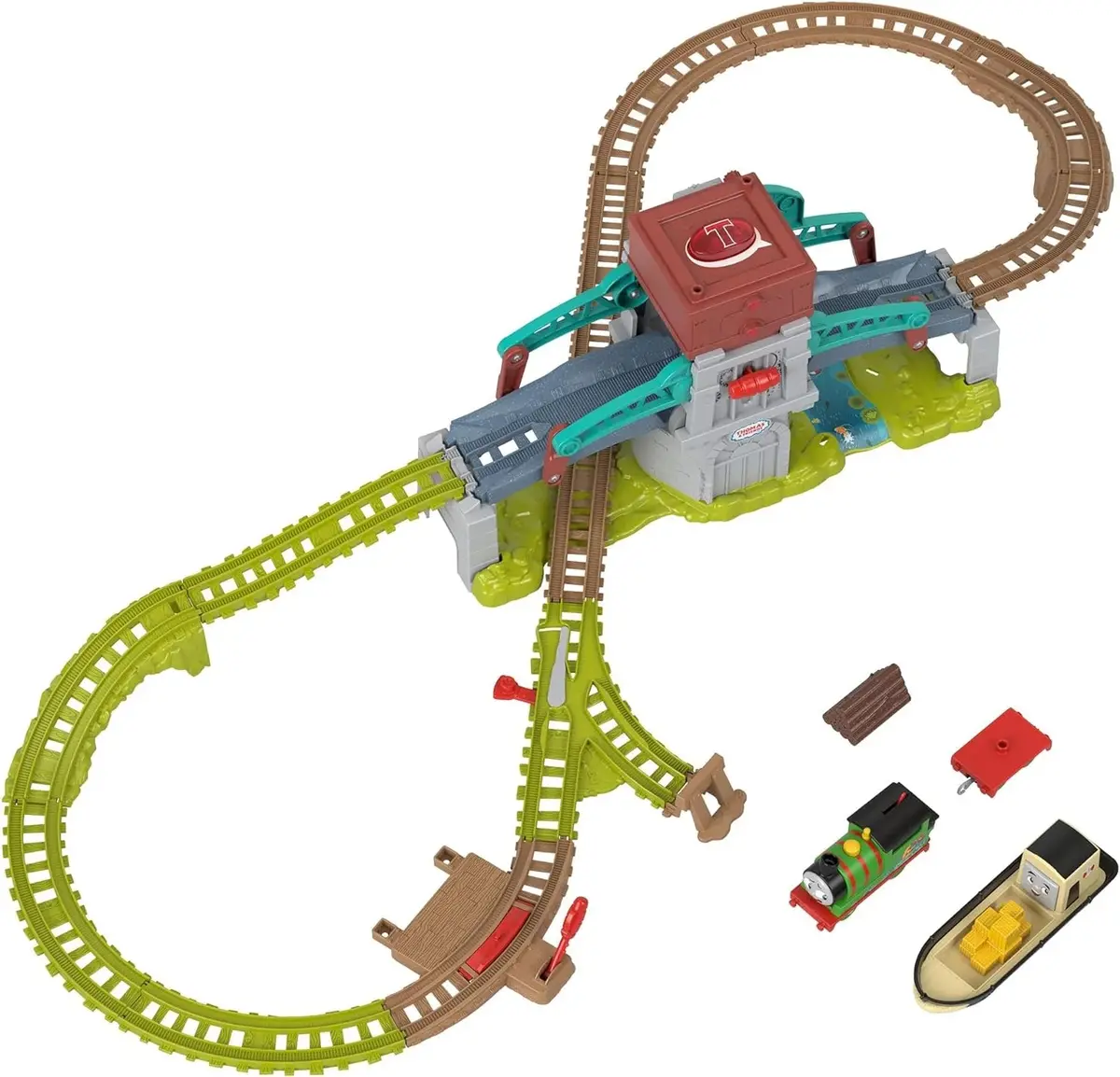 Thomas & Friends Train Set Talking Bulstrode & Which-Way Bridge 1