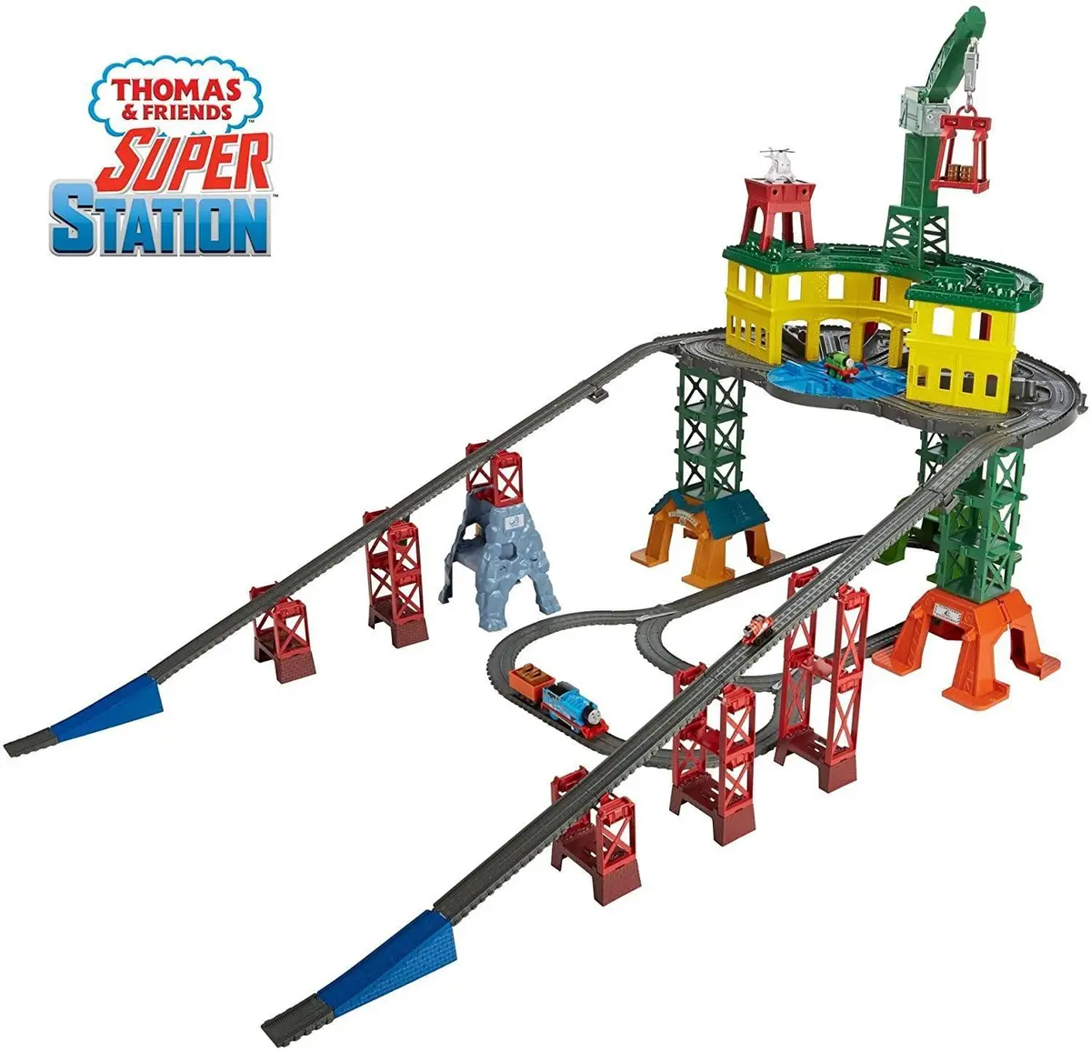 Thomas & Friends Super Station Toy Train Set Playset 1