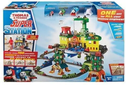 Thomas & Friends Super Station Toy Train Set Playset 2