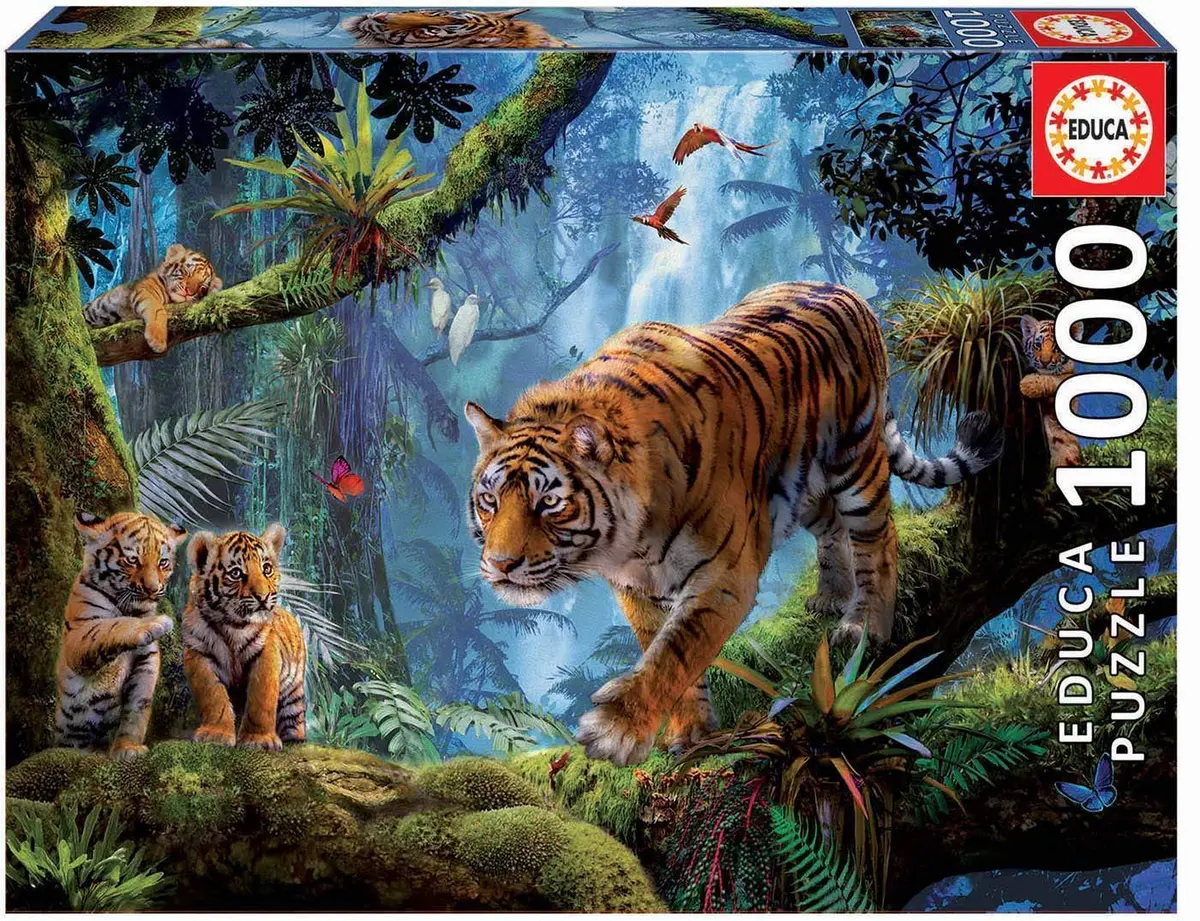 Tigers In The Tree 1000 Puzzle 1