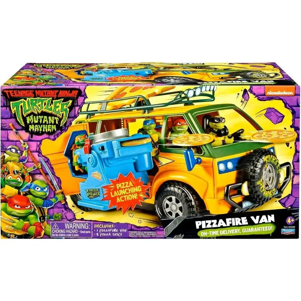 Teenage Mutant Ninja Turtles Movie Pizza Fire Van 1