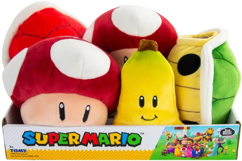 Tomy Super Mario Junior 6-Inch Plush - Assorted 1
