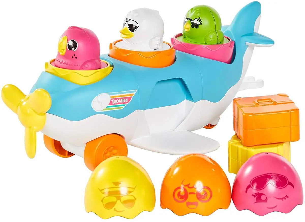 Tomy Toomies Hide & Squeak 2 In 1 Load & Go Plane 1