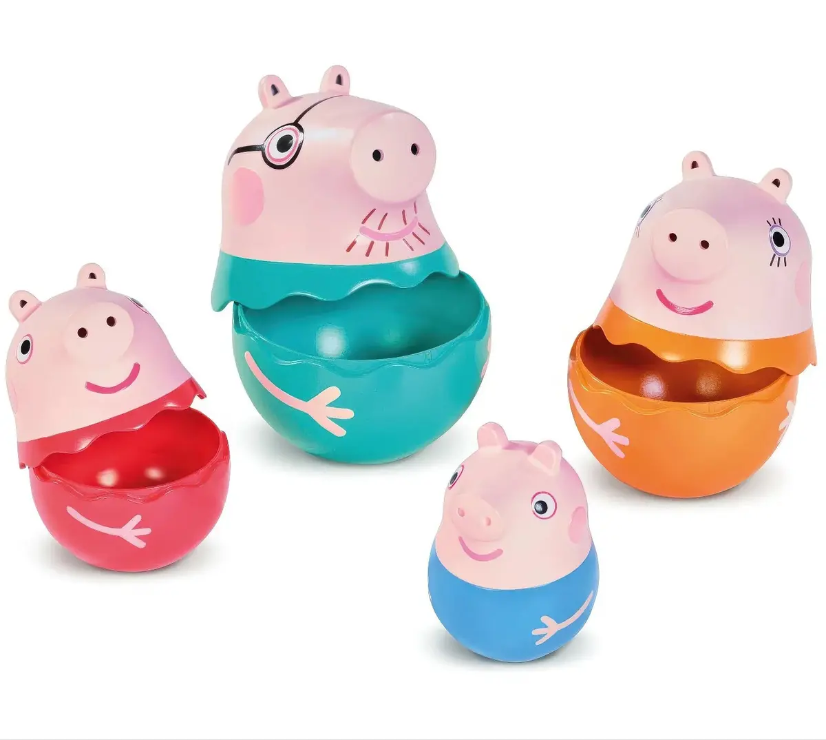 Tomy Toomies Peppa Pig - Peppa's Nesting Family 1