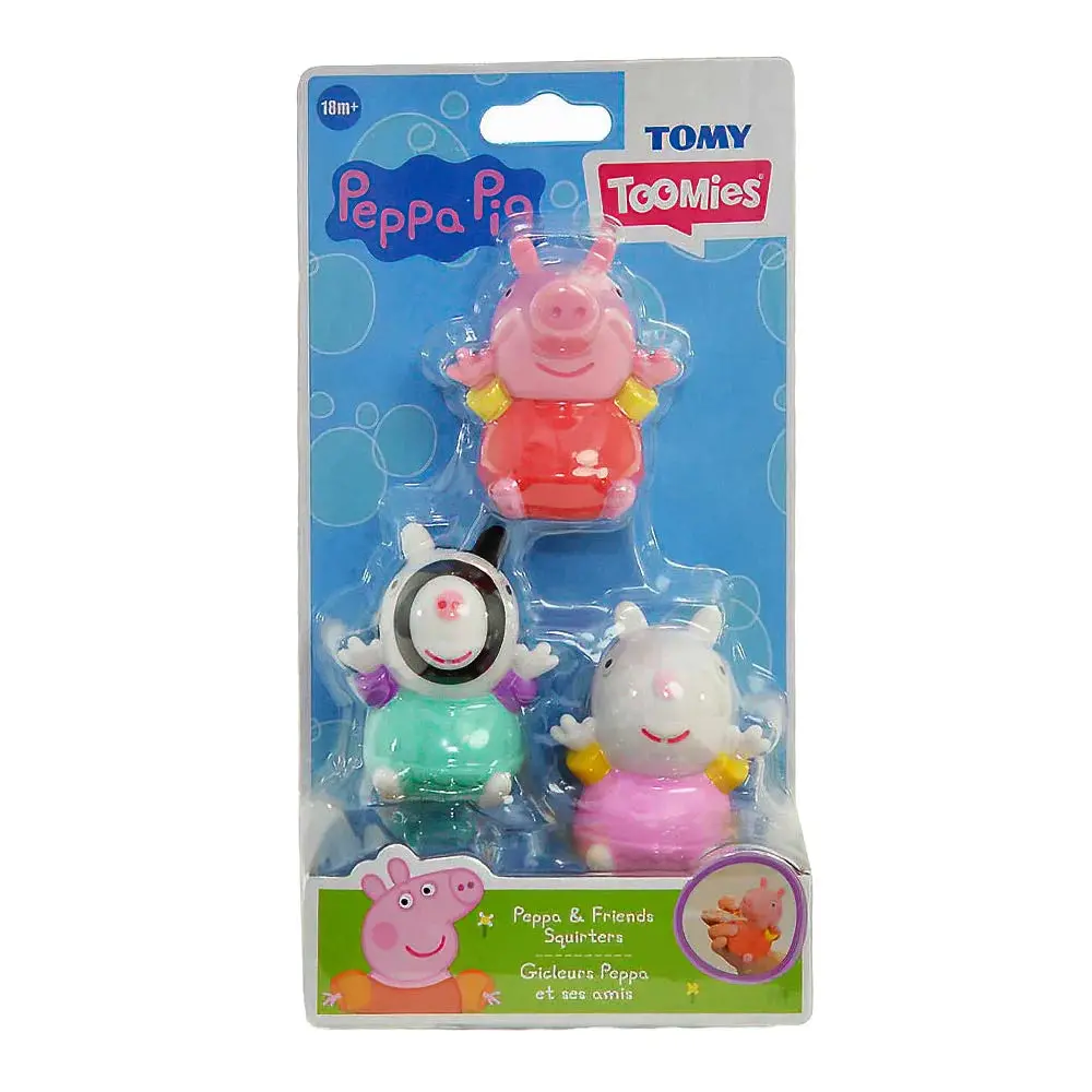 Peppa Pig Peppa & Friends Bath Squirters 1