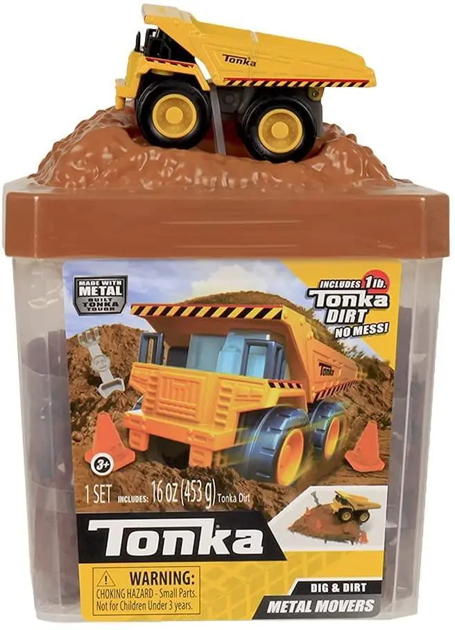 Tonka Metal Movers Dirt And Dig Playset 1