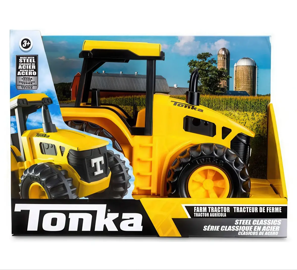 Tonka Steel Classics Farm Tractor 1