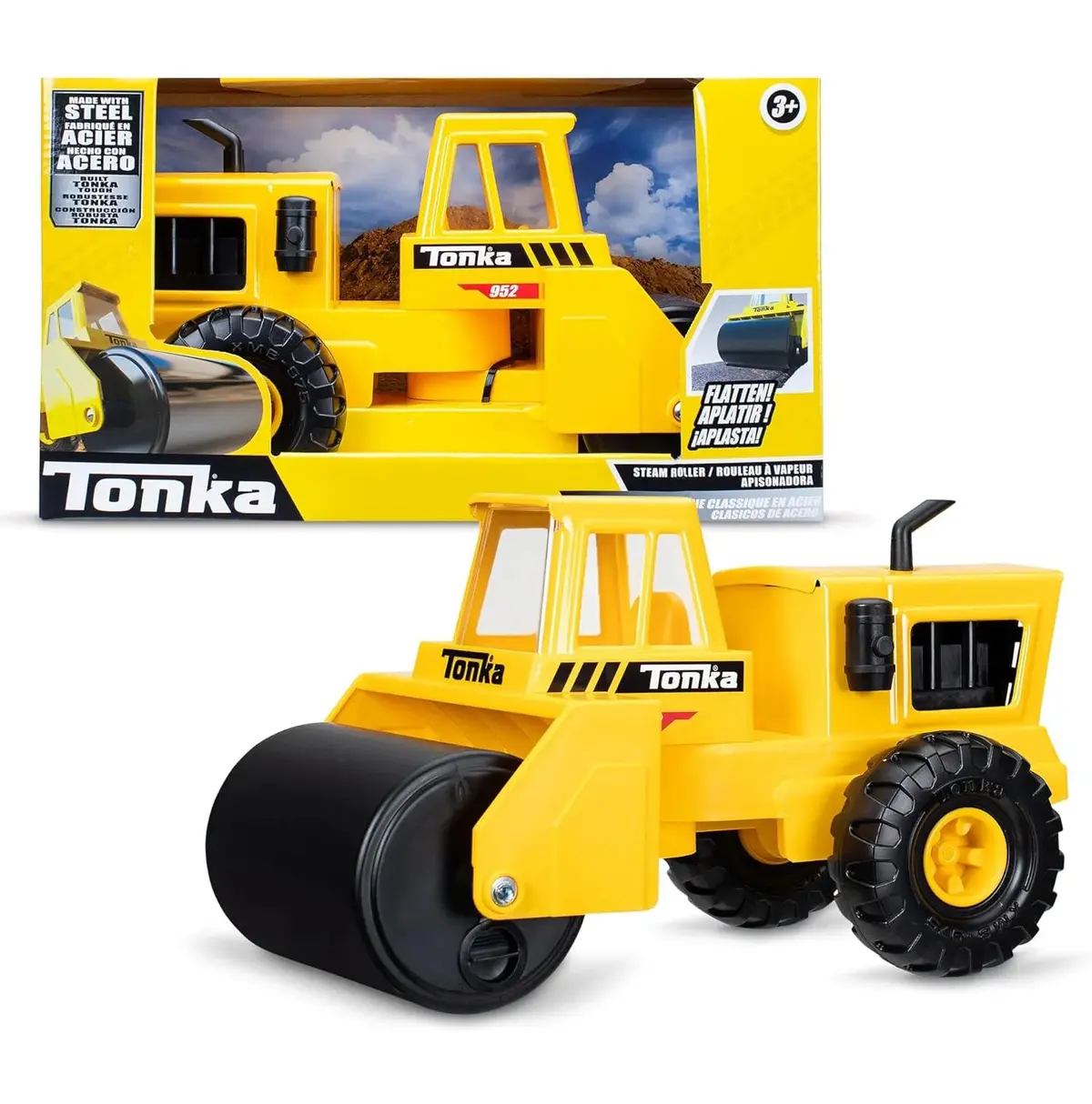 Tonka Steel Classics Steam Roller 1