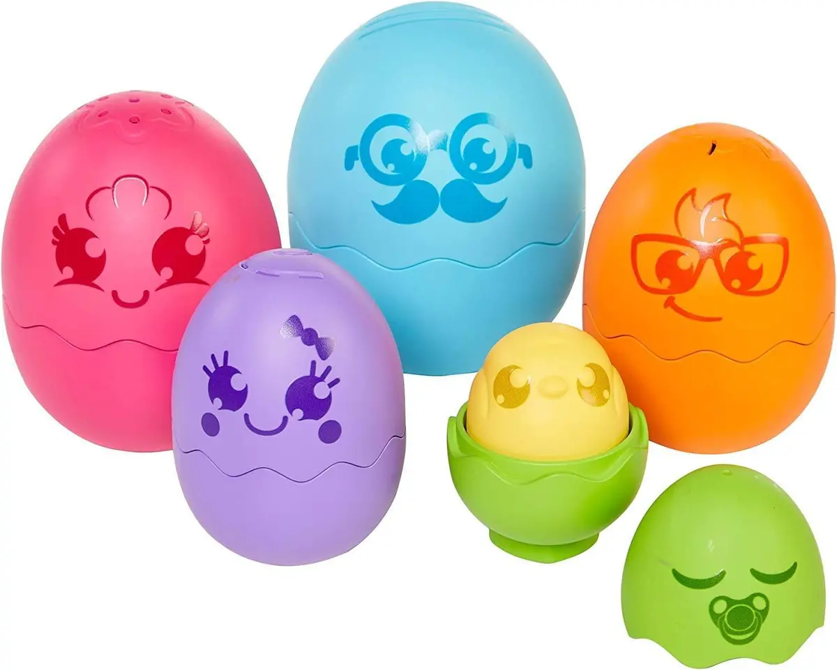Toomies Hide & Squeak Nesting Eggs 1