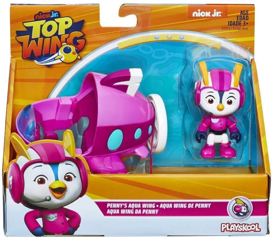 Top Wing Rod Mini Racer Figure With Attached Vehicle 1