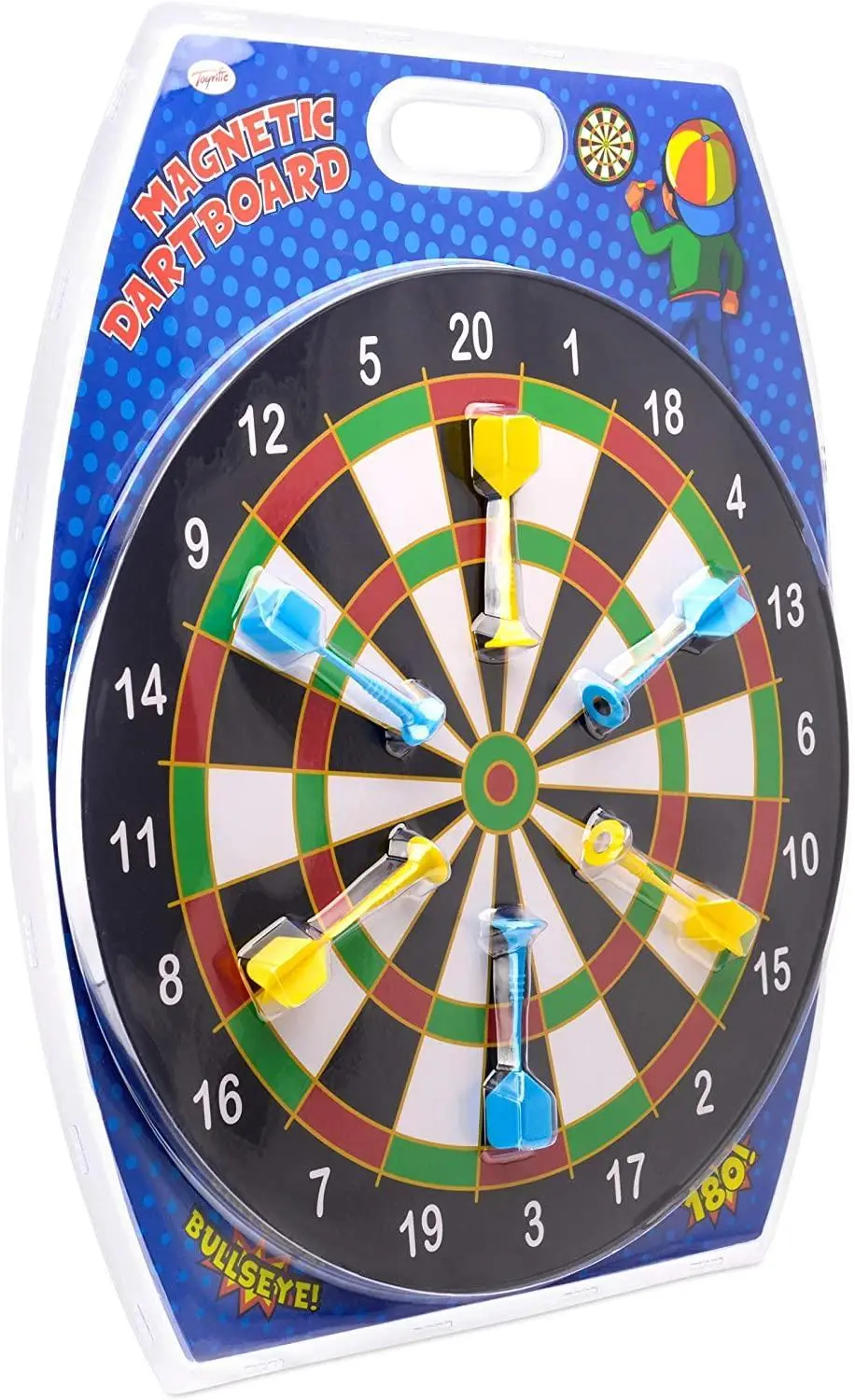 Toyrific Kids Magnetic Dartboard Set With 6 Magnet Darts 1