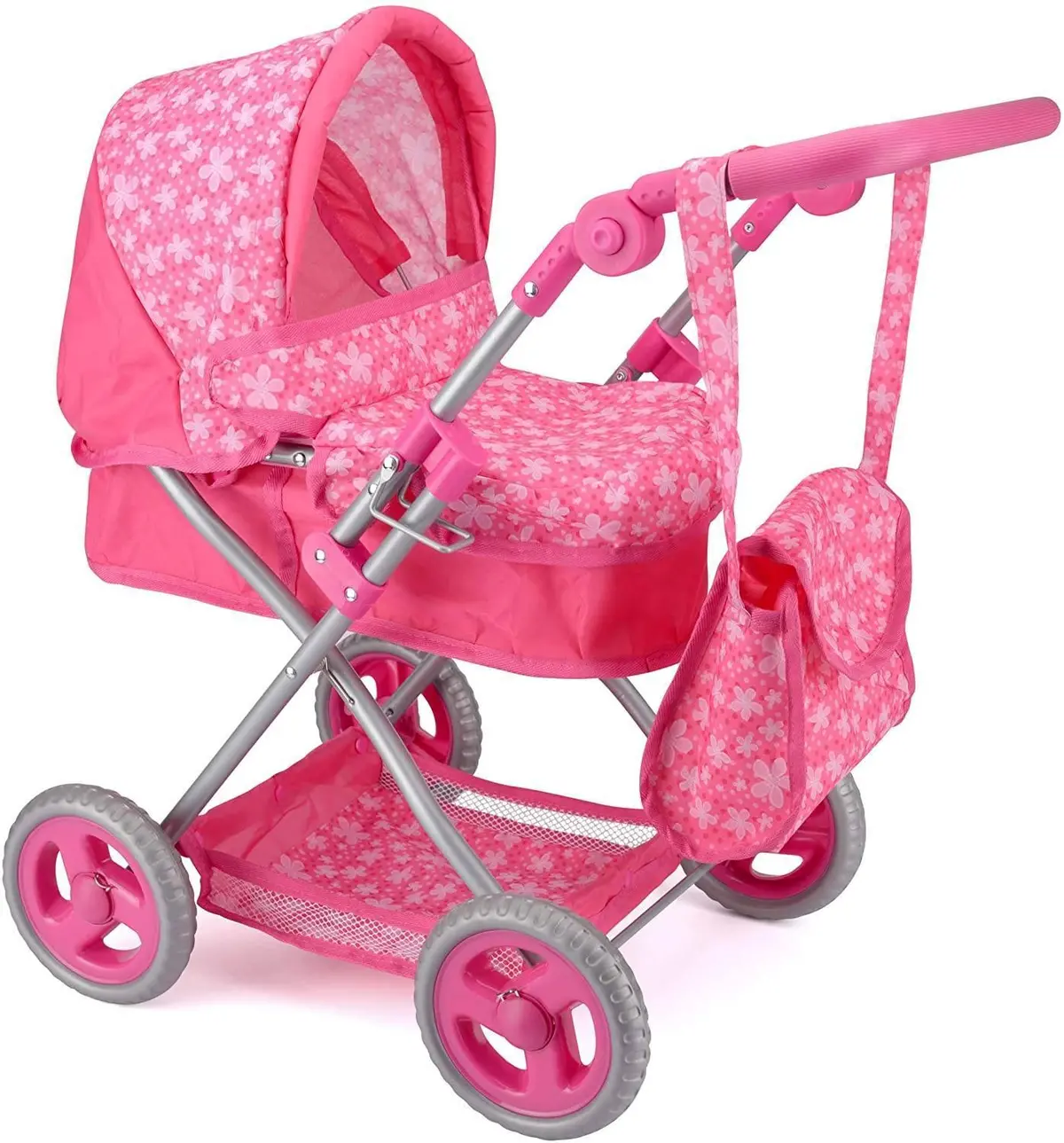 Toyrific Snuggles Deluxe Dolls Premium Doll Stroller For Kids 1